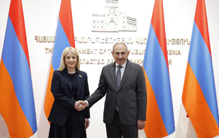 Le Premier ministre a accueilli la délégation dirigée par la présidente de la Chambre des représentants de Chypre