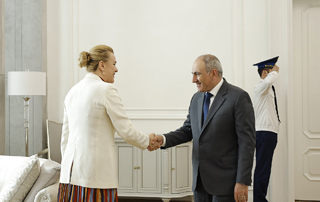 The Prime Minister receives Executive Secretary of the United Nations Economic Commission for Europe