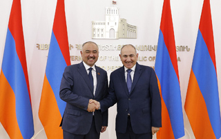 Վարչապետը հյուրընկալել է Ղրղզստանի խորհրդարանի նախագահի գլխավորած պատվիրակությանը