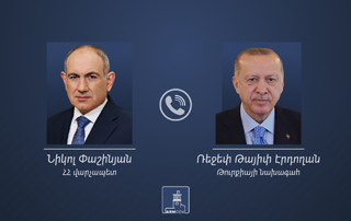 Состоялся телефонный разговор Никола Пашиняна и Реджепа Тайипа Эрдогана