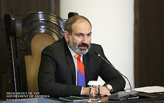 Пресс-конференция исполняющего обязанности премьер-министра Республики Армения Никола Пашиняна 