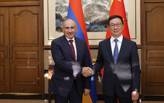 Armenia-China cooperation is developing in all directions: Nikol Pashinyan meets with Chinese Vice President Han Zheng