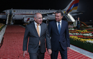 Visite de travail du Premier ministre Nikol Pashinyan au Tadjikistan