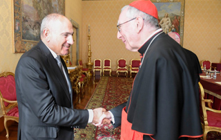 Le Premier ministre a rencontré le Secrétaire d’État du Saint-Siège