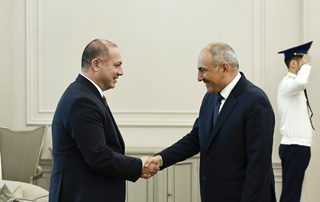 The Prime Minister receives Georgian Minister of Education, Science and Youth Affairs