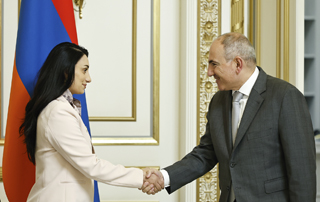 Վարչապետն ընդունել է Աշխարհի և Եվրոպայի չեմպիոն Նազիկ Ավդալյանին