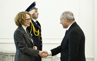 Le Premier ministre a re&ccedil;u la secr&eacute;taire g&eacute;n&eacute;rale adjointe de l&rsquo;OTAN