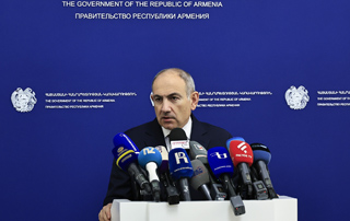 Nikol Pashinyan a r&eacute;pondu aux questions des journalists