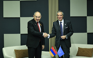Rencontre du Premier ministre Nikol Pashinyan avec Rafael Grossi, Directeur g&eacute;n&eacute;ral de l&rsquo;AIEA