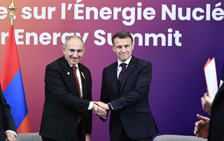 Entretien entre Nikol Pashinyan et Emmanuel Macron