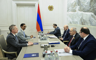 Վարչապետն ընդունել է ԱՄՀ հայաստանյան առաքելության ղեկավարին