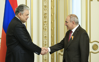 The Prime Minister receives delegation led by Kazakh Foreign Minister