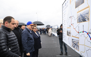 Վարչապետը ներկա է գտնվել Հյուսիս-հարավ ճանապարհի Աշտարակից դեպի Գյումրի հատվածի բացմանը