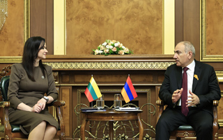 Nikol Pashinyan et Inga Ruginienė ont discut&eacute; des perspectives de d&eacute;veloppement des relations entre l&rsquo;Arm&eacute;nie et la Lituanie
