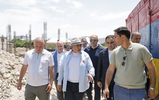The Prime Minister visits the Vedi reservoir, gets acquainted with the progress of the programs being implemented in several settlements of Ararat region