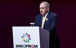 Վարչապետը մասնակցել է Եկատերինբուրգում անցկացվող &laquo;Ինդուստրիա 360. Արտադրություն առանց սահմանների&raquo; թեմայով լիագումար նիստին և հանդես եկել ելույթով