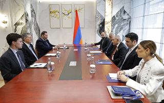 The Prime Minister meets with US Senator Steve Daines