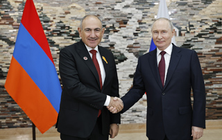 Состоялась встреча Никола Пашиняна и Владимира Путина