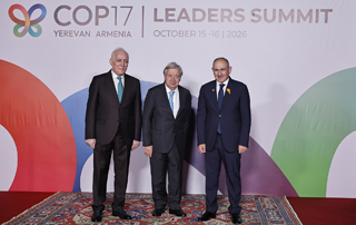 Տեղի է ունեցել COP17&ndash;ի շրջանակում անցկացվող Առաջնորդների գագաթնաժողովի բացման արարողությունը