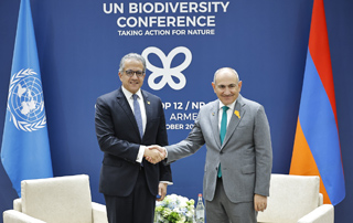 Le Premier ministre Nikol Pashinyan s&rsquo;est entretenu avec le Directeur g&eacute;n&eacute;ral de l&rsquo;UNESCO