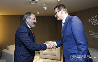 L'Arménie et la Pologne vont élaborer un nouveau programme de coopération économique; Nikol Pashinyan a rencontré Mateusz Morawiecki