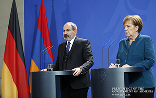 Премьер-министр Республики Армения и канцлер Германии на совместной пресс-конференции подвели итоги переговоров