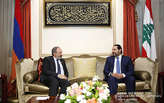 Nikol Pashinyan holds phone conversation with Lebanese Premier Saad Hariri