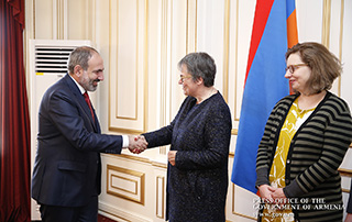 Le Premier ministre et la Présidente de l'Assemblée parlementaire du Conseil de l'Europe ont discuté de questions  liées à la coopération dans le sens du développement de la démocratie en Arménie