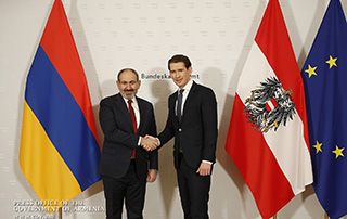 Nikol Pashinyan et Sebastian Kurz ont discuté des perspectives de développement des relations arméno-autrichiennes