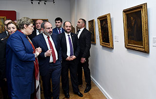 Под патронажем премьер-министра открылась выставка, организованная по инициативе посольства Италии в Армении 