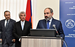 “We have a historic opportunity to build an independent judicial system” – Nikol Pashinyan visits Supreme Judicial Council

