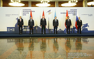 «Durant sa présidence dans l'Union Économique Eurasiatique, l'Arménie fera tous les efforts  pour renforcer la dynamique positive d'intégration»; La séance du  Conseil intergouvernemental eurasiatique s'est tenue à Erevan