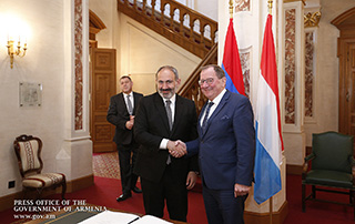 Премьер-министр Никол Пашинян встретился с председателем и членами Палаты депутатов Люксембурга