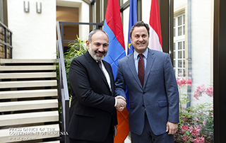 Visite de travail de Nikol Pashinyan au Grand-Duché de Luxembourg et à Bruxelles