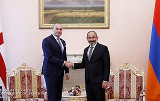 Le Premier ministre géorgien  a félicité Nikol Pashinyan à l'occasion de son anniversaire
