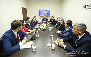 Les  dirigeants  de « Yandex »  ont présenté au Premier ministre les nouveaux projets à mettre en œuvre en Arménie