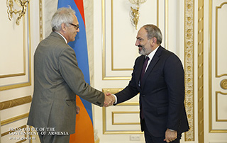 Le Premier ministre a eu une rencontre d'adieu avec l'Ambassadeur de la République Fédérale d'Allemagne en Arménie, Matias Kisler