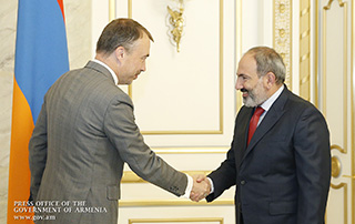 Le Premier ministre a reçu le Représentant spécial de l'Union européenne pour le Caucase du Sud et la crise en Géorgie