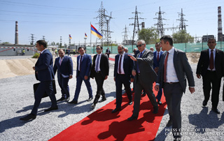 La construction d'une nouvelle centrale  électrique de 250 MW a démarré à Erevan