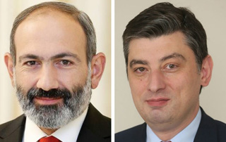 Никол Пашинян провёл телефонный разговор с новоизбранным премьер-министром Грузии Георгием Гахарией