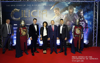 Nikol Pashinyan, Anna Hakobyan attend premiere of “Cilicia - Land of Lions” short film review

