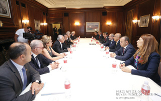 Le Premier ministre a rencontré  des représentants du  Comité central de la Fédération Révolutionnaire Arménienne de la côte ouest des États-Unis
