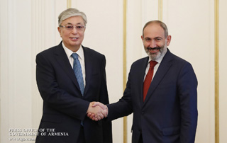 « Le Kazakhstan est intéressé par le développement de la coopération avec l'Arménie »;  Nikol Pashinyan a rencontré Kassym-Jomart  Tokaïev