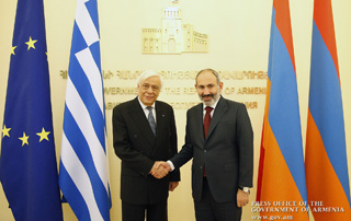 Un Premier sommet tripartite Arménie-Grèce-Chypre prévu; La rencontre entre Nikol Pashinyan et Prokópis Pavlópoulos a eu lieu