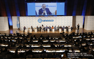 Nikol Pashinyan et Anna Hakobyan ont participé aux travaux de la 40e session de la Conférence générale de l'UNESCO