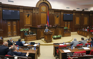 Le budget de l'État de 2020 est révolutionnaire, oui,  et la révolution économique en Arménie prend de l'ampleur chaque jour; Discours conclusif  du Premier ministre Nikol Pashinyan lors de la discussion  sur le budget de la République d'Arménie  pour 2020
