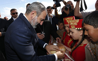 Prime Minister Nikol Pashinyan visits Georgia’s Samtskhe-Javakheti region