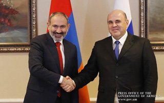 Nikol Pashinyan, Mikhail Mishustin discuss Armenian-Russian agenda-related issues