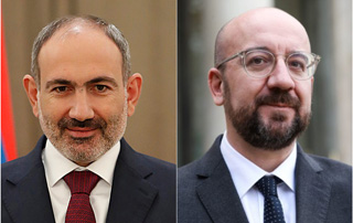 Prime Minister Pashinyan holds phone conversation with European Council President Charles Michel