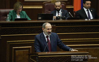 Проблему Конституционного суда решит народ Армении: речь премьер-министра Никола Пашиняна на внеочередном заседании НС